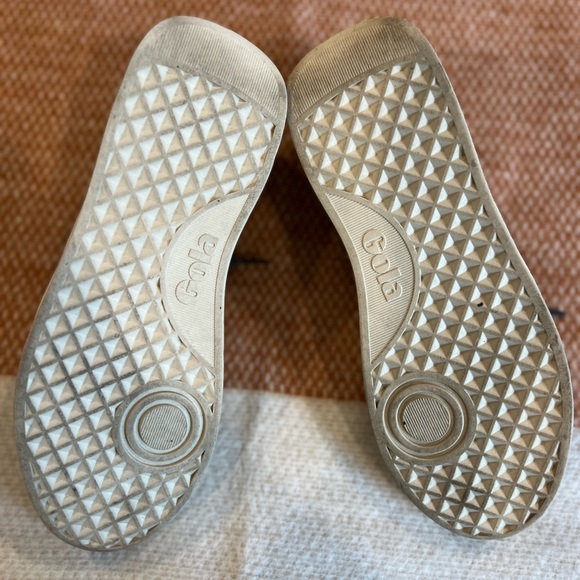 Slate Blue women’s Gola sneakers. US Size 7 leather upper, worn once! - Picture 4 of 4